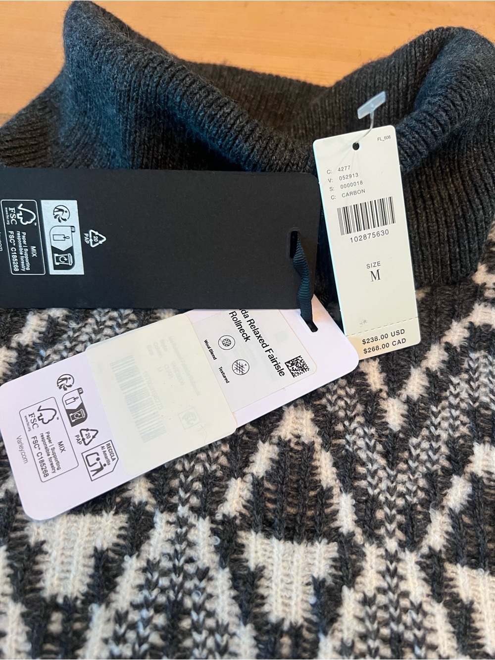 NWT Varley Ida Relaxed Sweater Medium - Picture 9 of 9